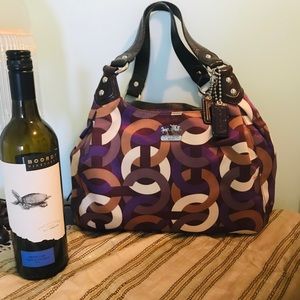 Authentic Coach Maggie Scarf Bag